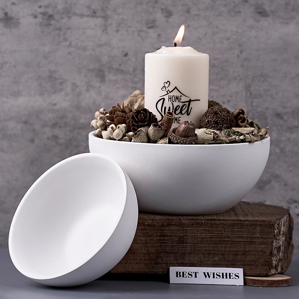 Round Bowl Shape Silicone Mold