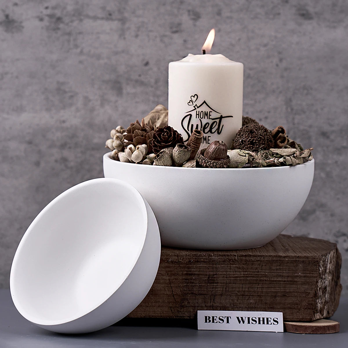 Round Bowl Shape Silicone Mold