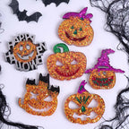 6 in 1 Halloween Pumpkin Silicone Resin Mold