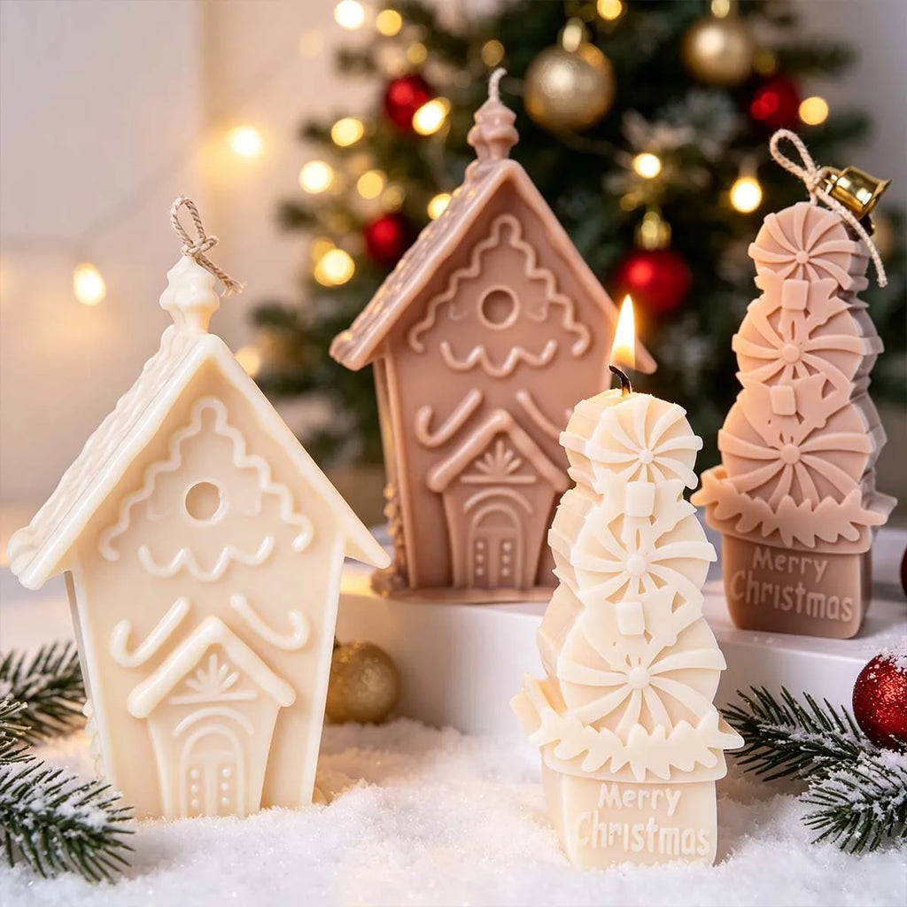 Swirlow Confection Holiday Silicone Candle Mold