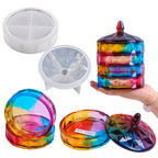 Rhombic Gem Cut Stacking Storage Silicone Mold