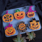 6 in 1 Halloween Pumpkin Silicone Resin Mold