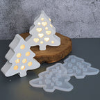 Christmas Tree Silhouette Lamp Silicone Mold.