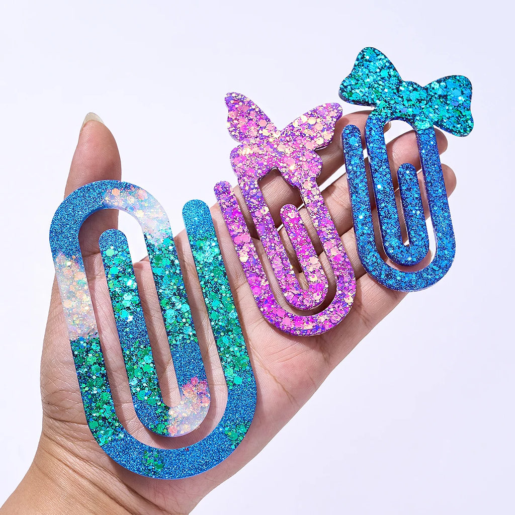 Paper Clip Bookmark Silicone Mold