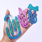Paper Clip Bookmark Silicone Mold