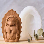 Solara Aureole Praying Girl Silicone Mold