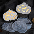 Halloween Pumpkin Silhouette Lamp Silicone Mold
