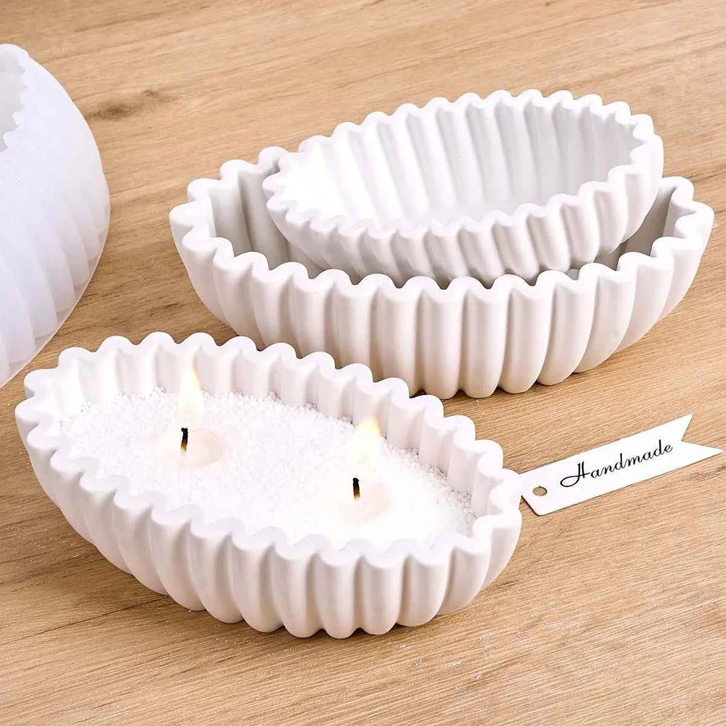 Coralun Ripple Hull Silicone Mold