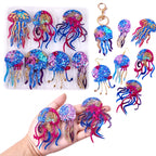 Jellyfish Keychain Silicone Mold