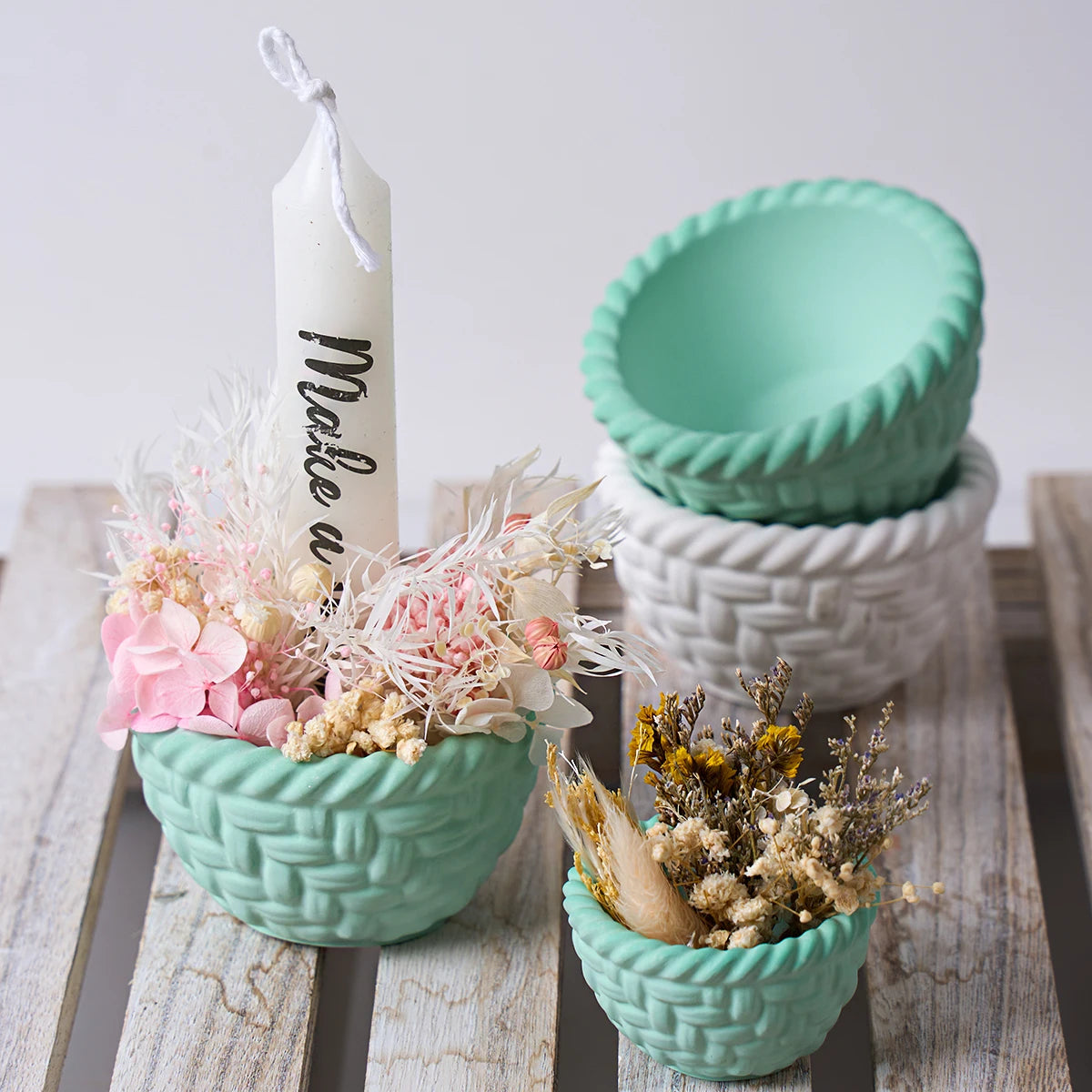 Corda Braid Bowl Silicone Mold