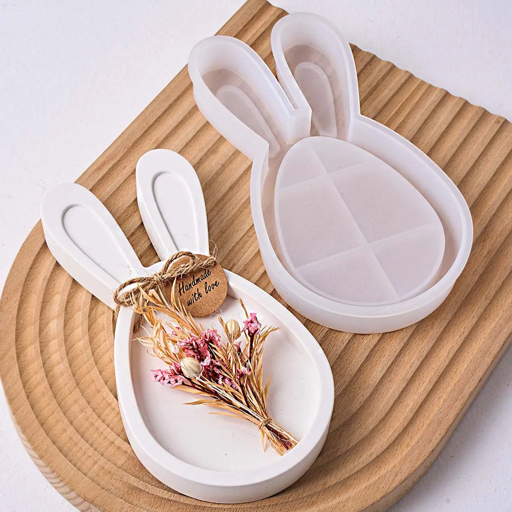 Bunny Silhouette Tray Mold