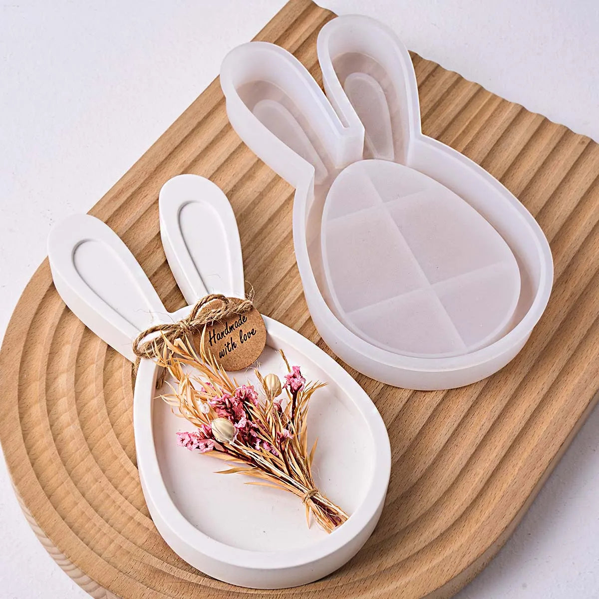 Bunny Silhouette Tray Mold