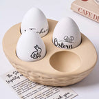 Easter Woven Egg Tray Silicone Mold