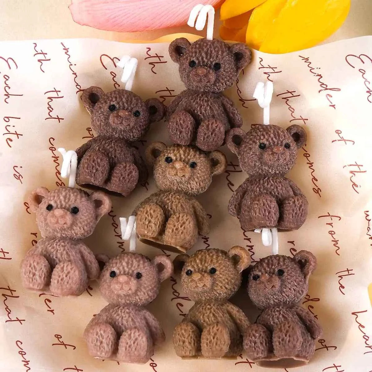 Orsun Stitch Mini Bear Silicone Mold
