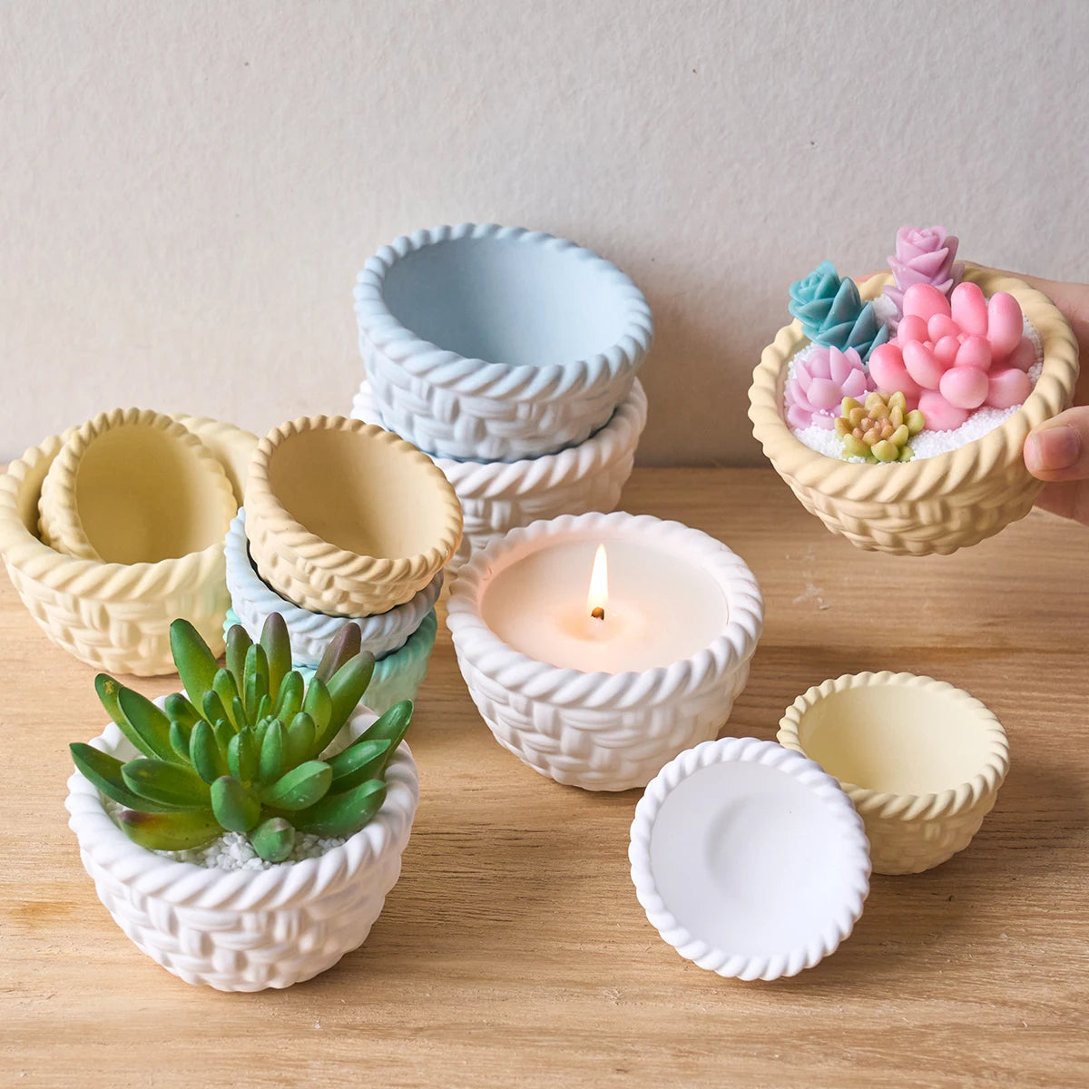 Corda Braid Bowl Silicone Mold