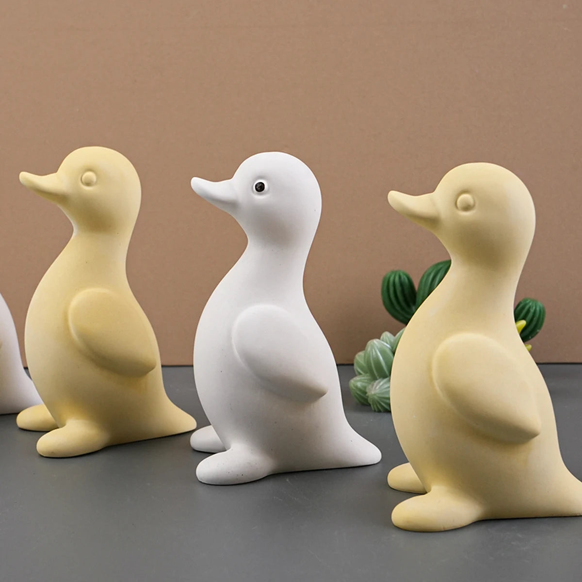 Stand Duck Silicone Mold