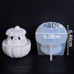 5Pcs Cute Pumpkin Ghost silicone Molds Set
