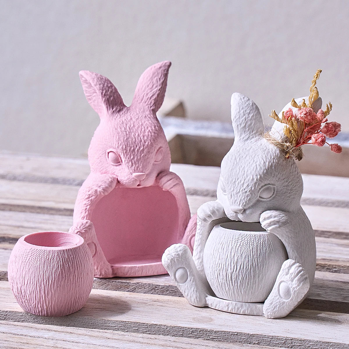 Burrow Sculpt Bunny Cup Mold Set