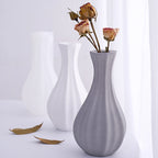 Minimalist Fine Neck Mouth Vase Silicone Mold