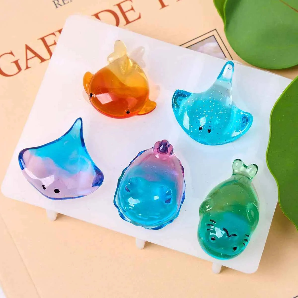 Merova Pebble Sea Creature Silicone Mold