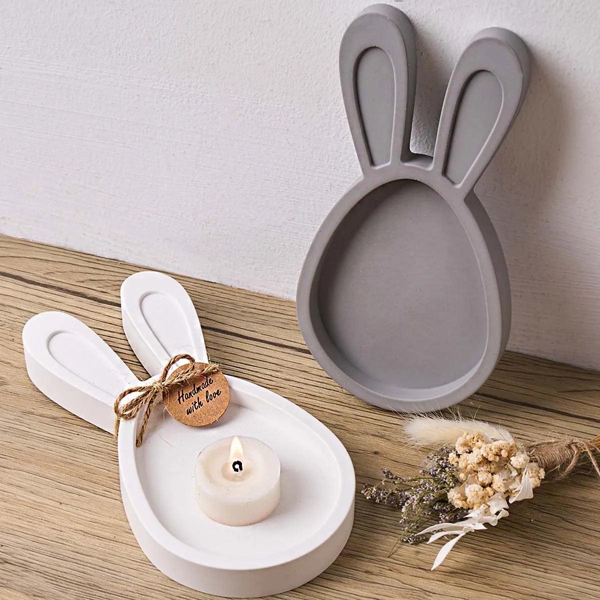 Bunny Silhouette Tray Mold