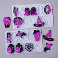 2Pcs Halloween Jewelry Silicone Mold Set
