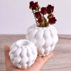 Rotating Raindrops Silicone Vase Mold