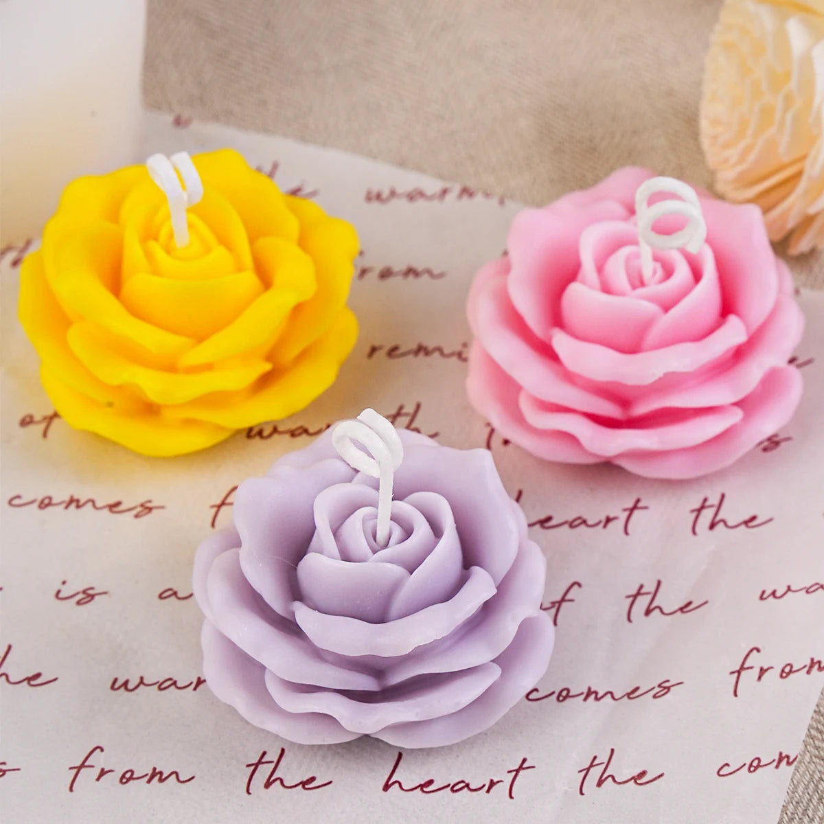 Cavella Petal Camellia Silicone Mold