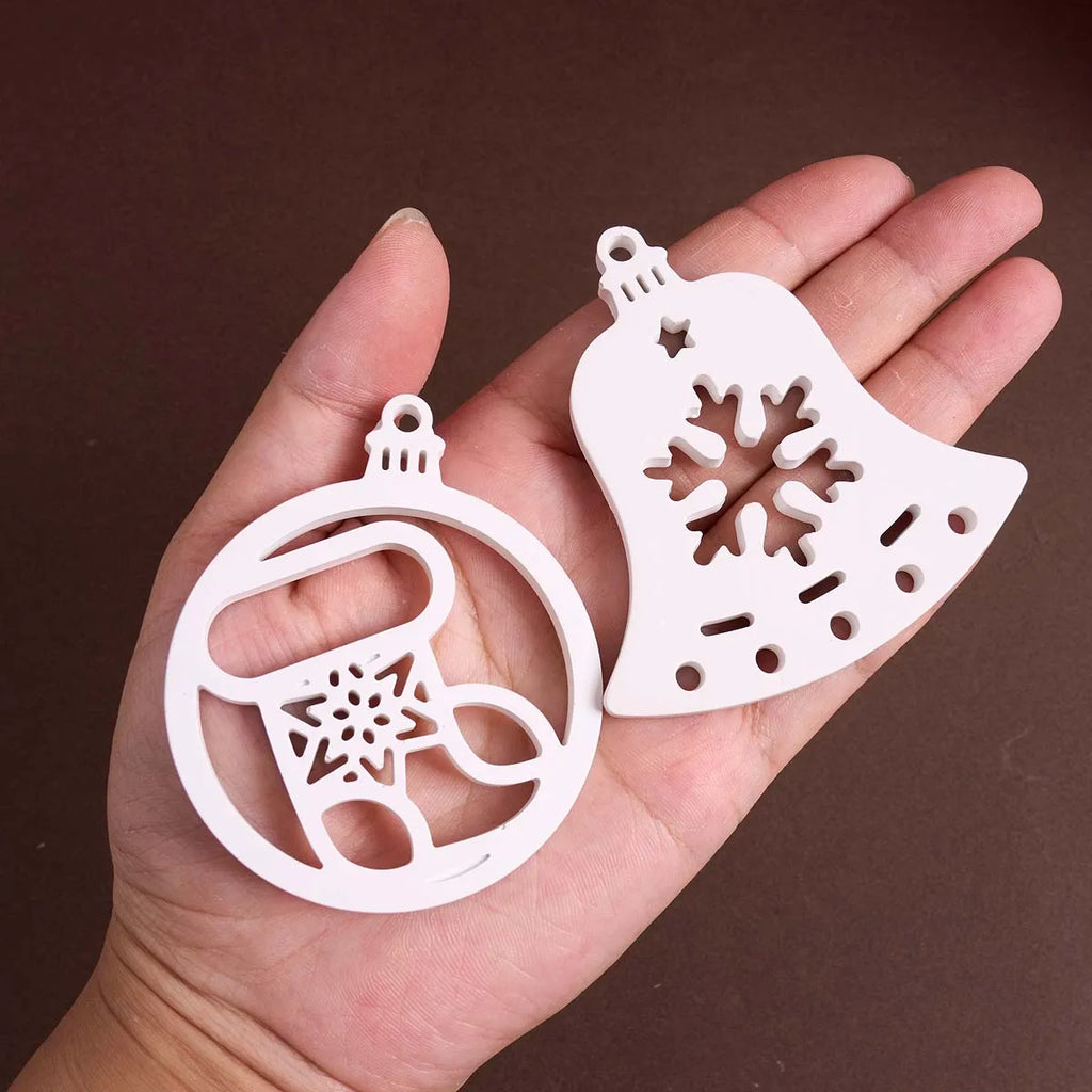 Christmas Hanging Ornament Silicone Mold Set