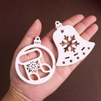 Christmas Hanging Ornament Silicone Mold Set