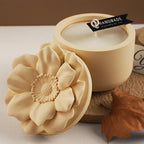 Floral Candle Cup Silicone Mold