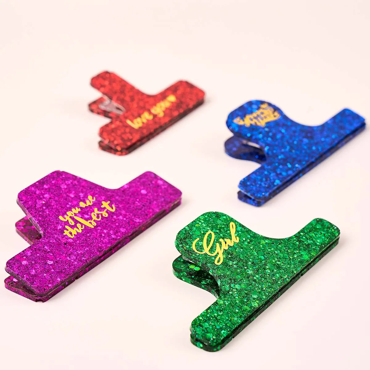 Resin Bookmark Clip Mold with 10pcs Clips