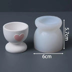 Heart Egg Cup Silicone Mold