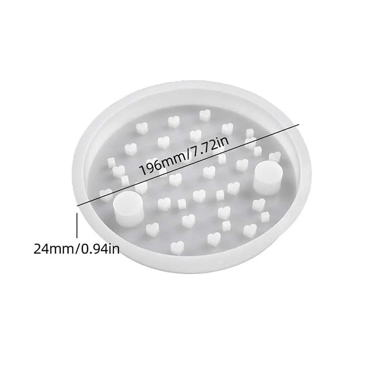 Bear Birthday Candle Holder Silicone Mold Kit