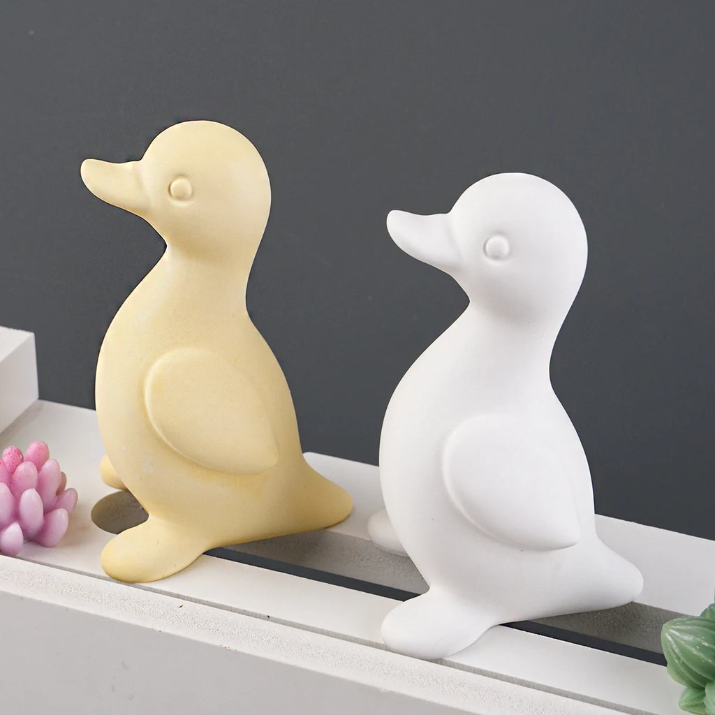 Stand Duck Silicone Mold