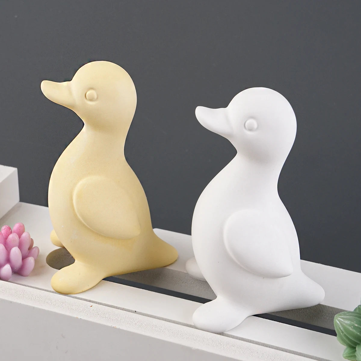 Stand Duck Silicone Mold