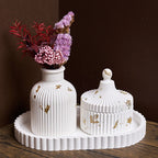 Scallop Edge Silicone Tray Molds.