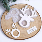 Reindeer Head Silicone Mold (2-Cavity)