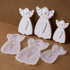 3Pcs Angel Pendant Silicone Mold Set