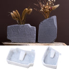 Rosetta Stone Silicone Vase Mold
