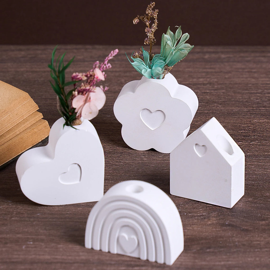 Cute Mini Vase Silicone Mold
