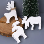 3 in 1 Elk Ornament Silicone Mold.
