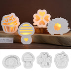 DIY Hollow Silhouette Lamp Silicone Mold.