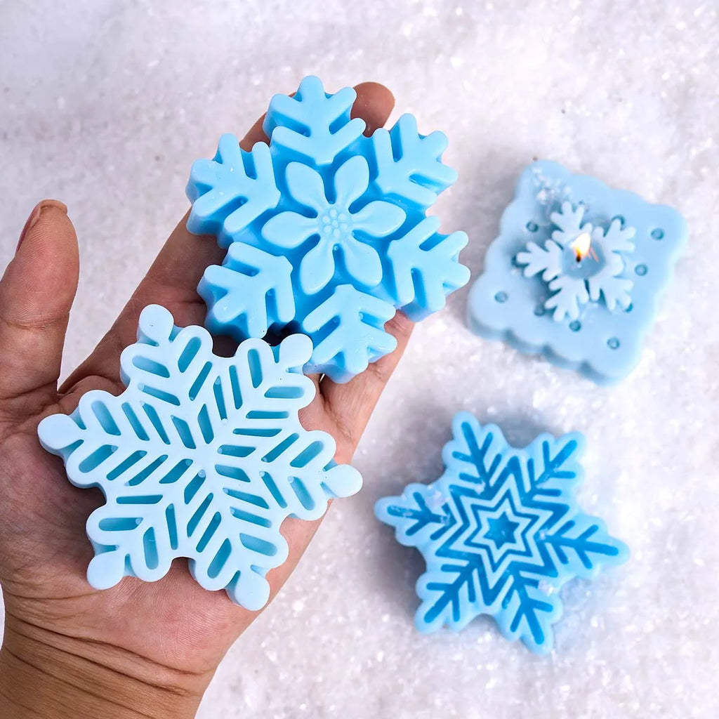 Nivora Snowflake Silicone Candle Mold