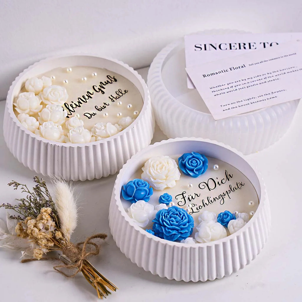 Minimal Stripe Storage Bowl Silicone Mold