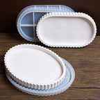 Scallop Edge Silicone Tray Molds.