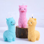 Alpaca Silicone Candle Mold.