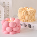 Bubble Candle Holder Silicone Mold