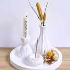 Minimalist Fine Neck Mouth Vase Silicone Mold