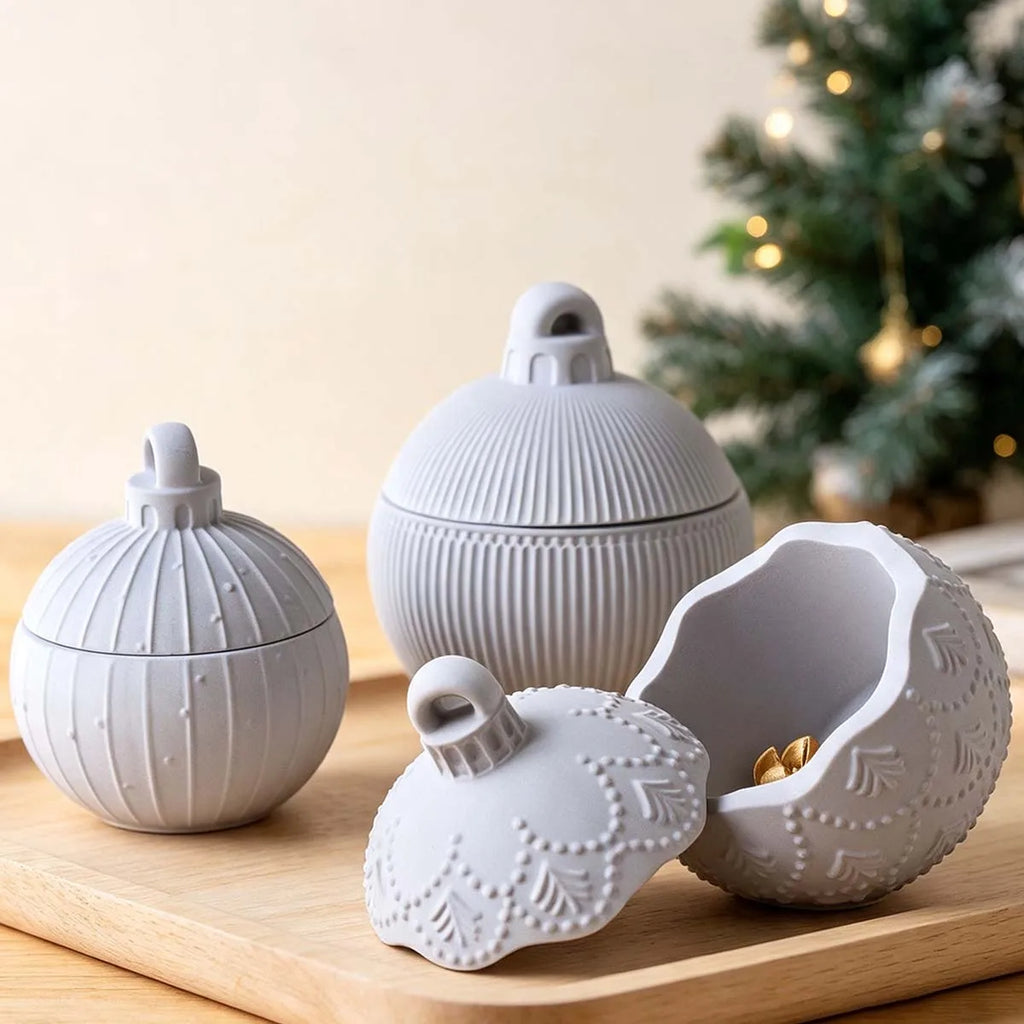 Tholan Loop Ornament Jar Silicone Mold